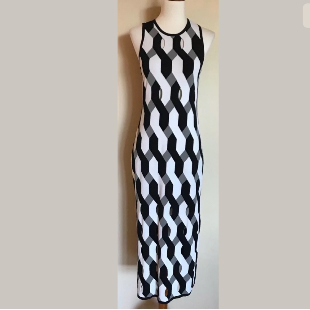 Rag & Bone Olympia Printed Cutout Dress - Picture 7 of 9